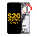 OLED-Display mit Rahmen für Samsung Galaxy S20 Cloud White Refurbished