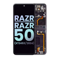 Main OLED Display for Motorola Razr / Razr 50 (XT2453 / 2024) Original OEM Koala Grey