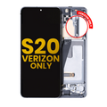 OLED-Display mit Rahmen Samsung Galaxy S20 Refurbished Grau
