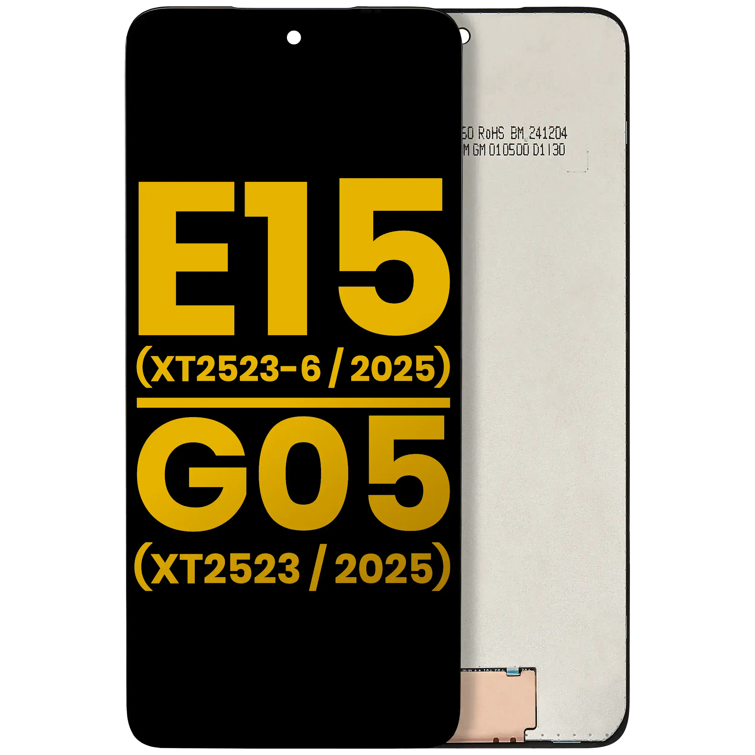 LCD Display without Frame for Motorola Moto E15 (XT2523-6 / 2025) / G05 (XT2523 / 2025) (Refurbished) (All Colors)