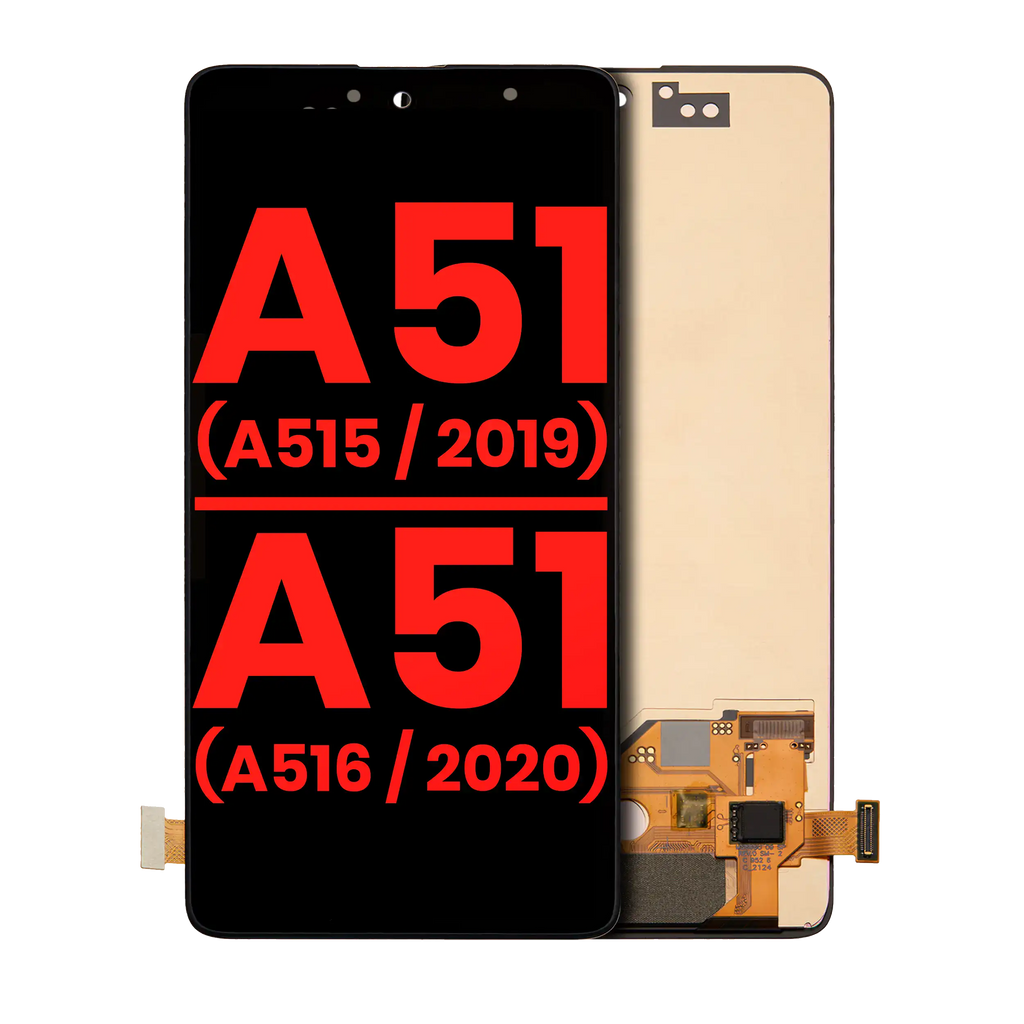 OLED-Display ohne Rahmen Samsung Galaxy A51 4G/5G Nachbau Plus (Alle Farben)