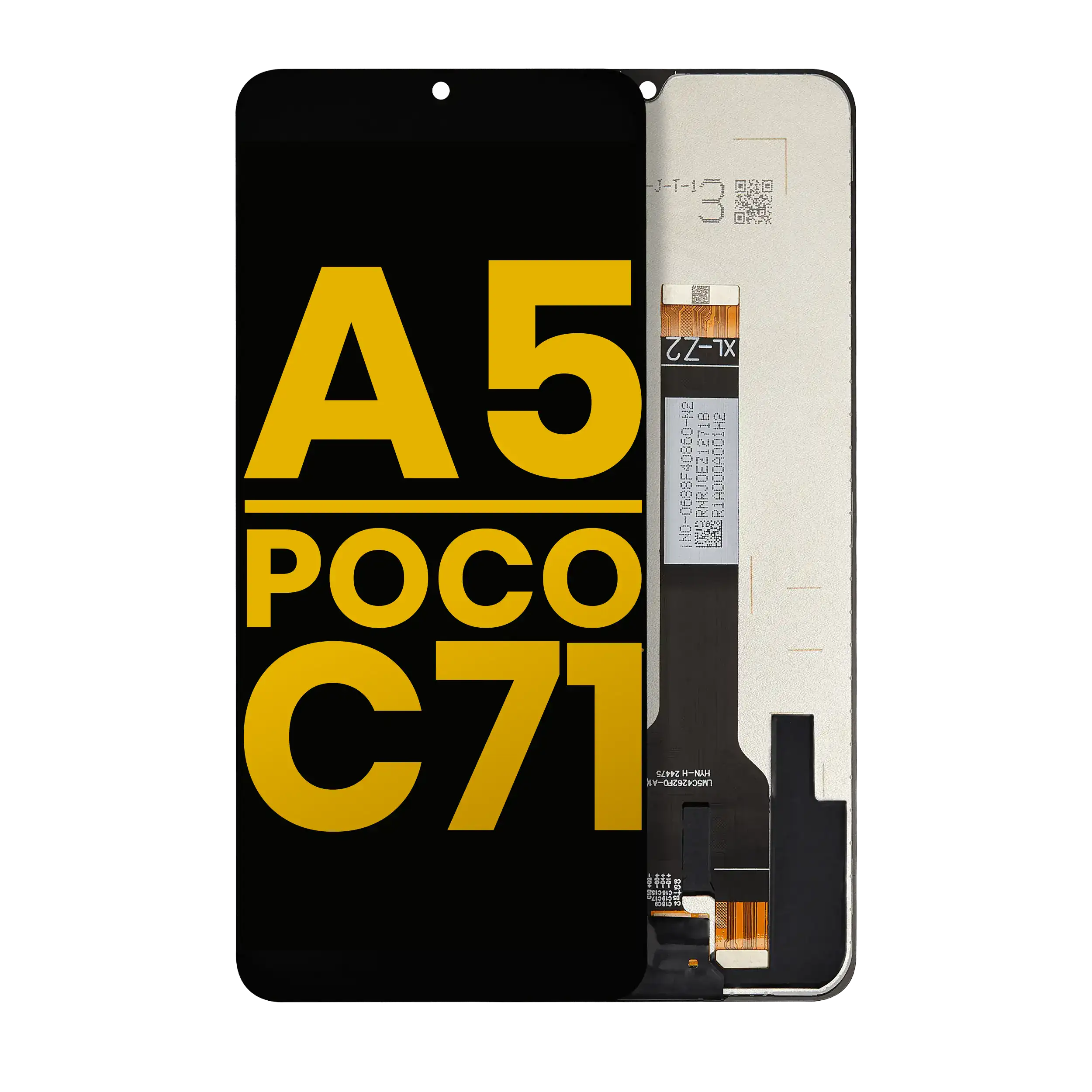 LCD Display without Frame for Xiaomi Redmi A5 4G / Xiaomi Poco C71 (Refurbished) (All Colors)