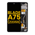 LCD Display with Frame for ZTE Blade A75 4G (Z2359) (Refurbished) (All Colors)