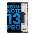 LCD Display with Frame for Xiaomi Redmi Note 13 Pro 5G (Aftermarket: Incell) (Midnight Black)