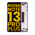 OLED-Display mit Rahmen für Xiaomi Redmi Note 13 Pro Plus (Refurbished) (Lila)
