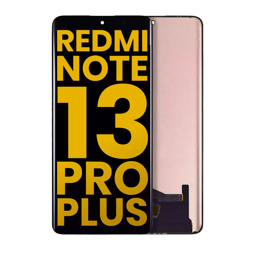 OLED-Display ohne Rahmen für Xiaomi Redmi Note 13 Pro+/14 Pro+/Poco X7 Refurb.
