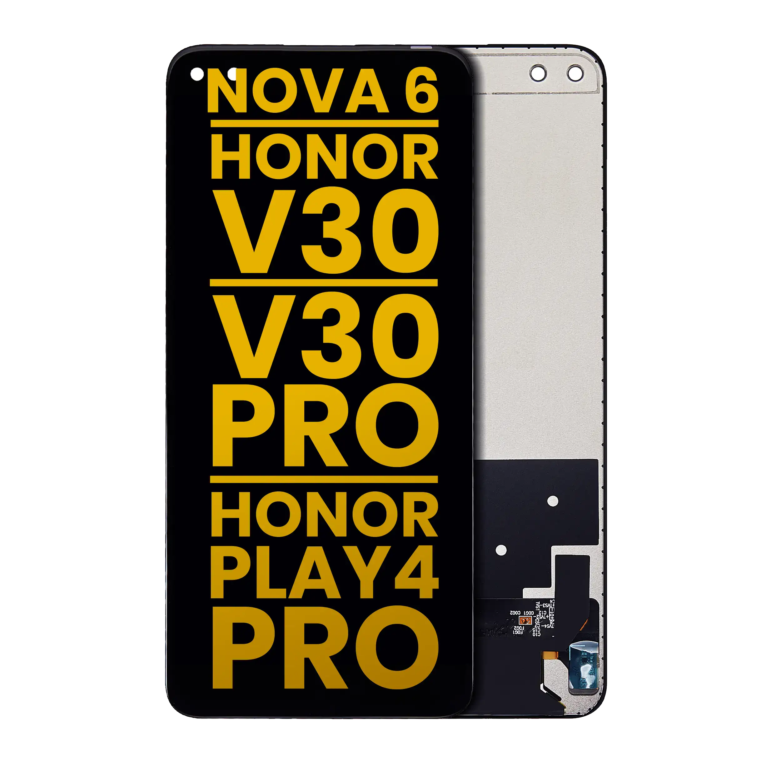 LCD-Display ohne Rahmen Huawei Nova 6 5G & Honor V30 Refurbished