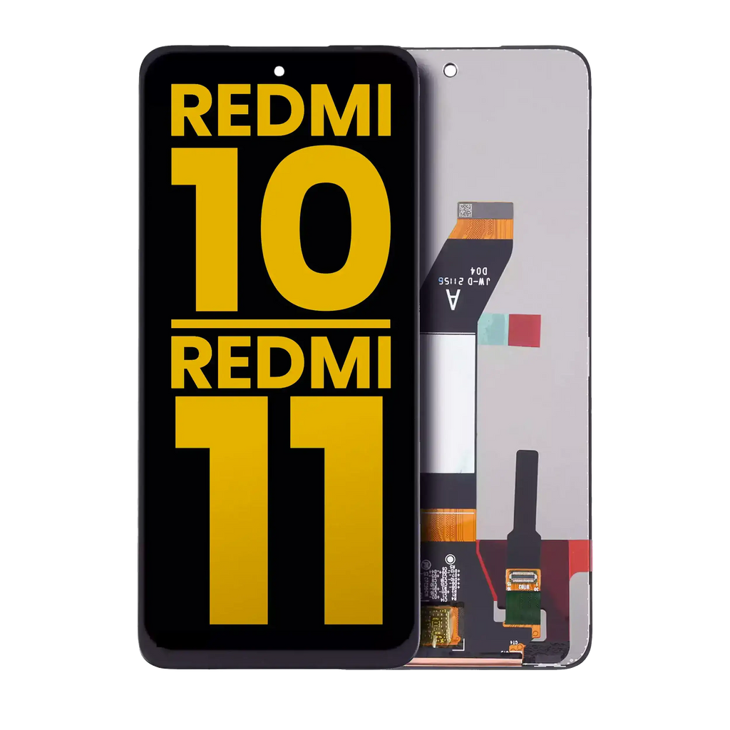 LCD-Display ohne Rahmen für Xiaomi Redmi 10/Prime/Note 11 4G (Aftermarket Plus)