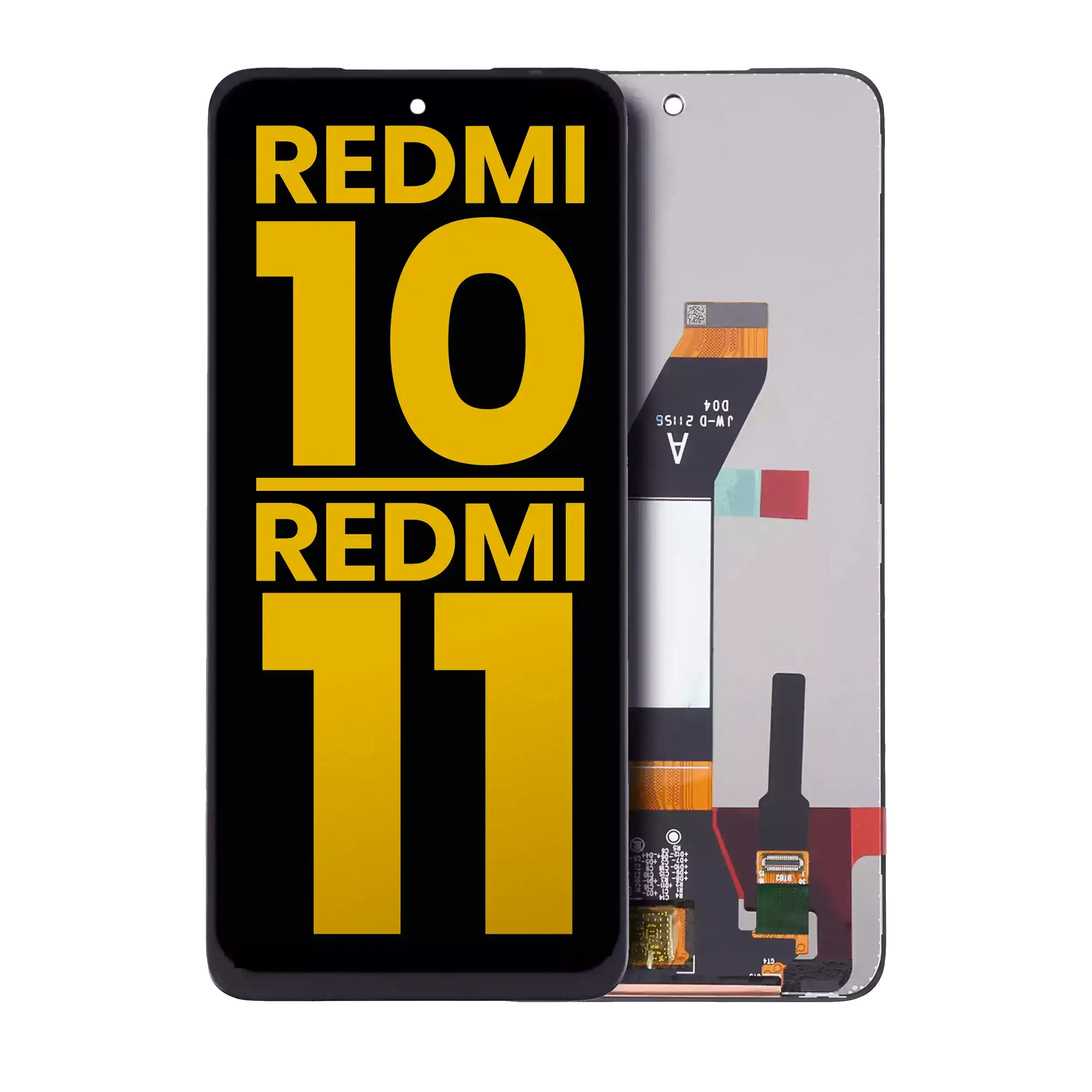 LCD-Display ohne Rahmen für Xiaomi Redmi 10/Prime/Note 11 4G (Aftermarket Plus)