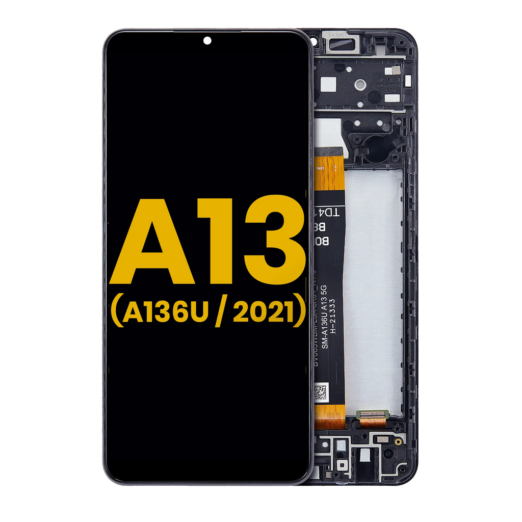 LCD Display with Frame for Samsung Galaxy A13 5G (A136U / 2021) – Refurbished (All Colors)