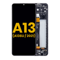 LCD-Display mit Rahmen für Samsung Galaxy A13 5G - Refurbished (alle Farben)