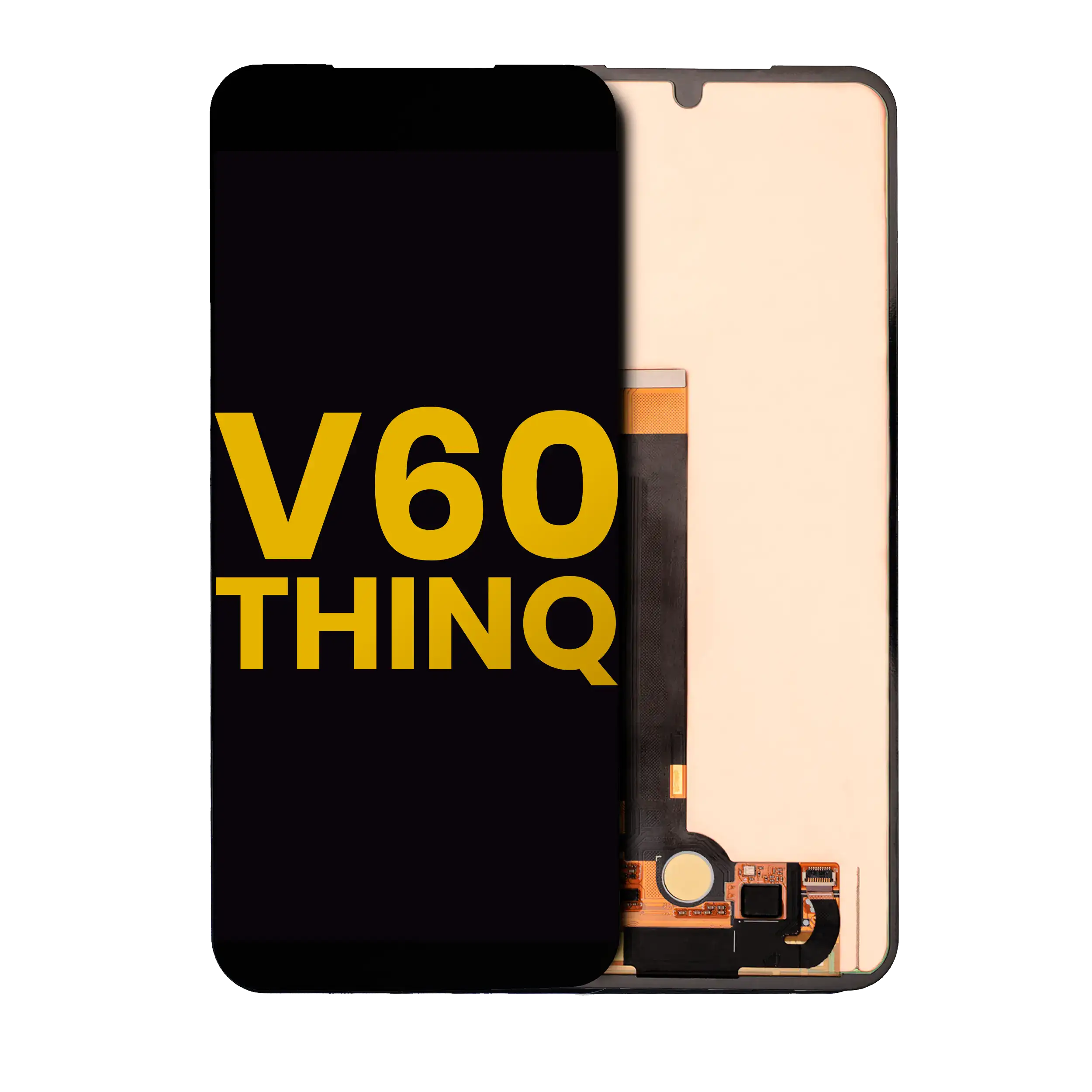 Zweitdisplay OLED ohne Rahmen LG V60 ThinQ 5G generalüberholt alle Farben