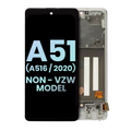 OLED Display with Frame for Samsung Galaxy A51 5G (A516 / 2020) (Non-Verizon 5G UW Frame) (Service Pack) (Prism Cube White)
