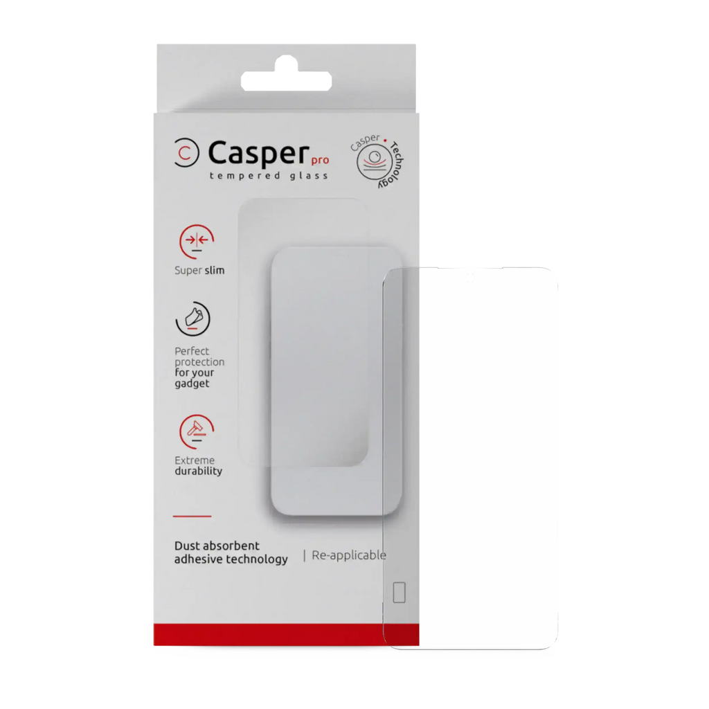 Casper Pro Temperglas für Motorola Moto G 5G 2025 (Klar) Einzelhandelspackung