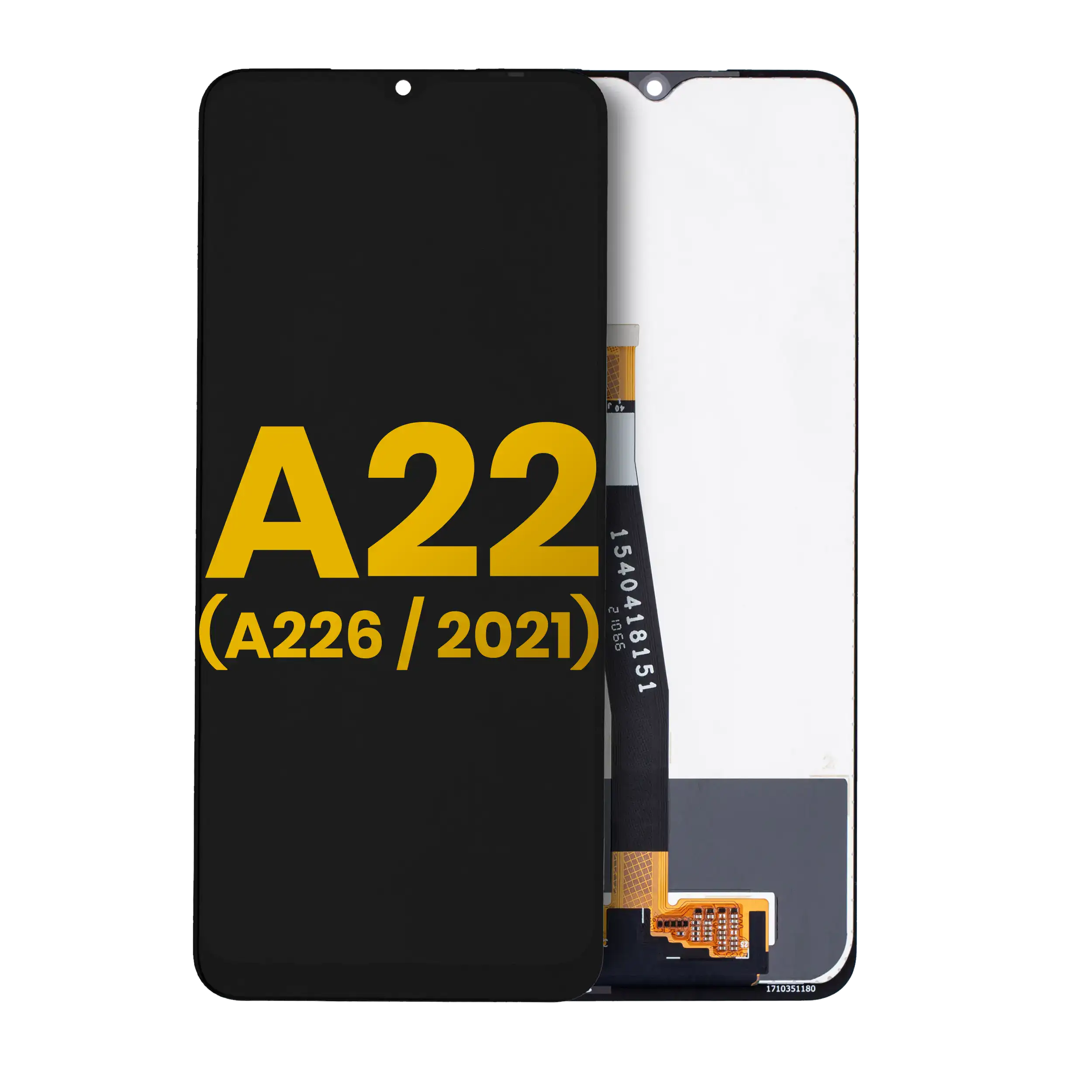 LCD-Display ohne Rahmen Samsung Galaxy A22 5G Refurbished