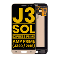 OLED-Display ohne Rahmen Samsung J3 (2016) Refurbished Gold