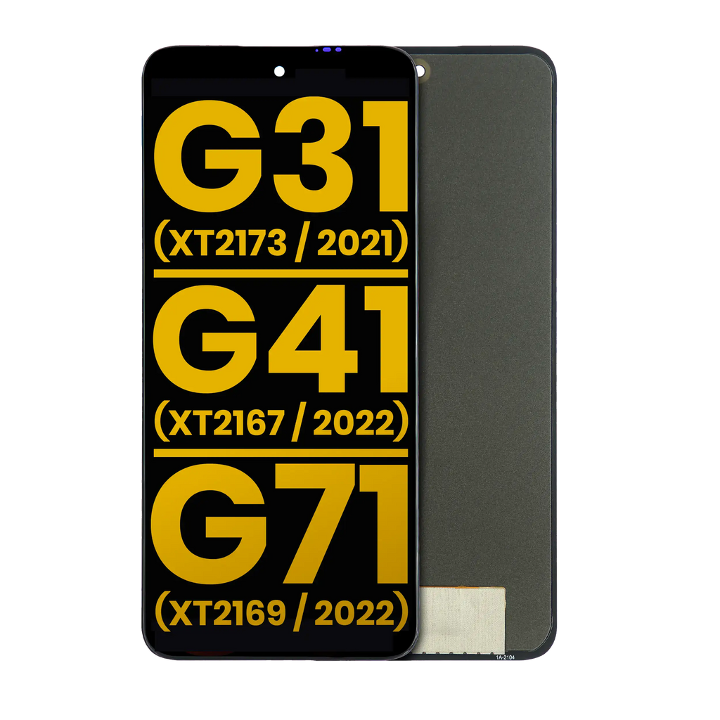 OLED-Aufsatz ohne Rahmen für Motorola Moto G31/G41/G71 5G (Refurbished)