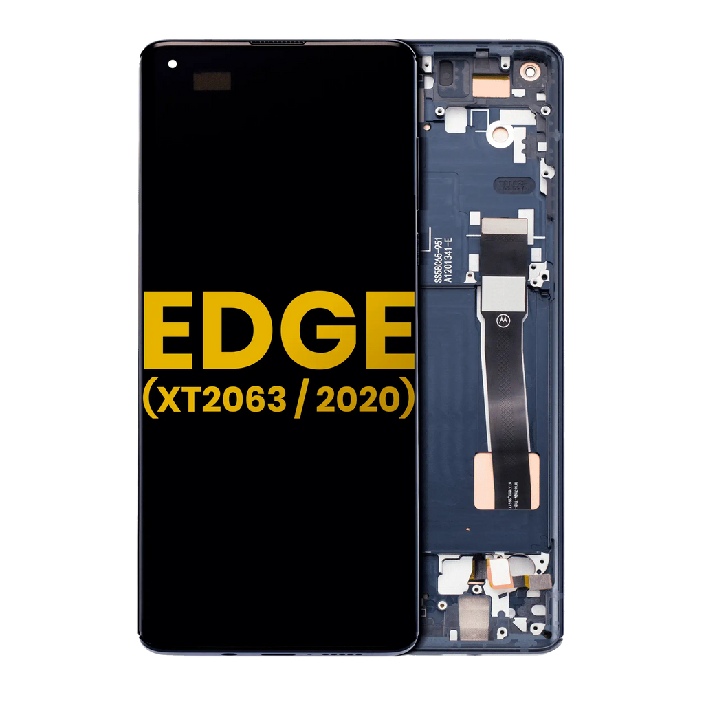 OLED-Display mit Rahmen Motorola Edge 5G Refurbished Solar Black