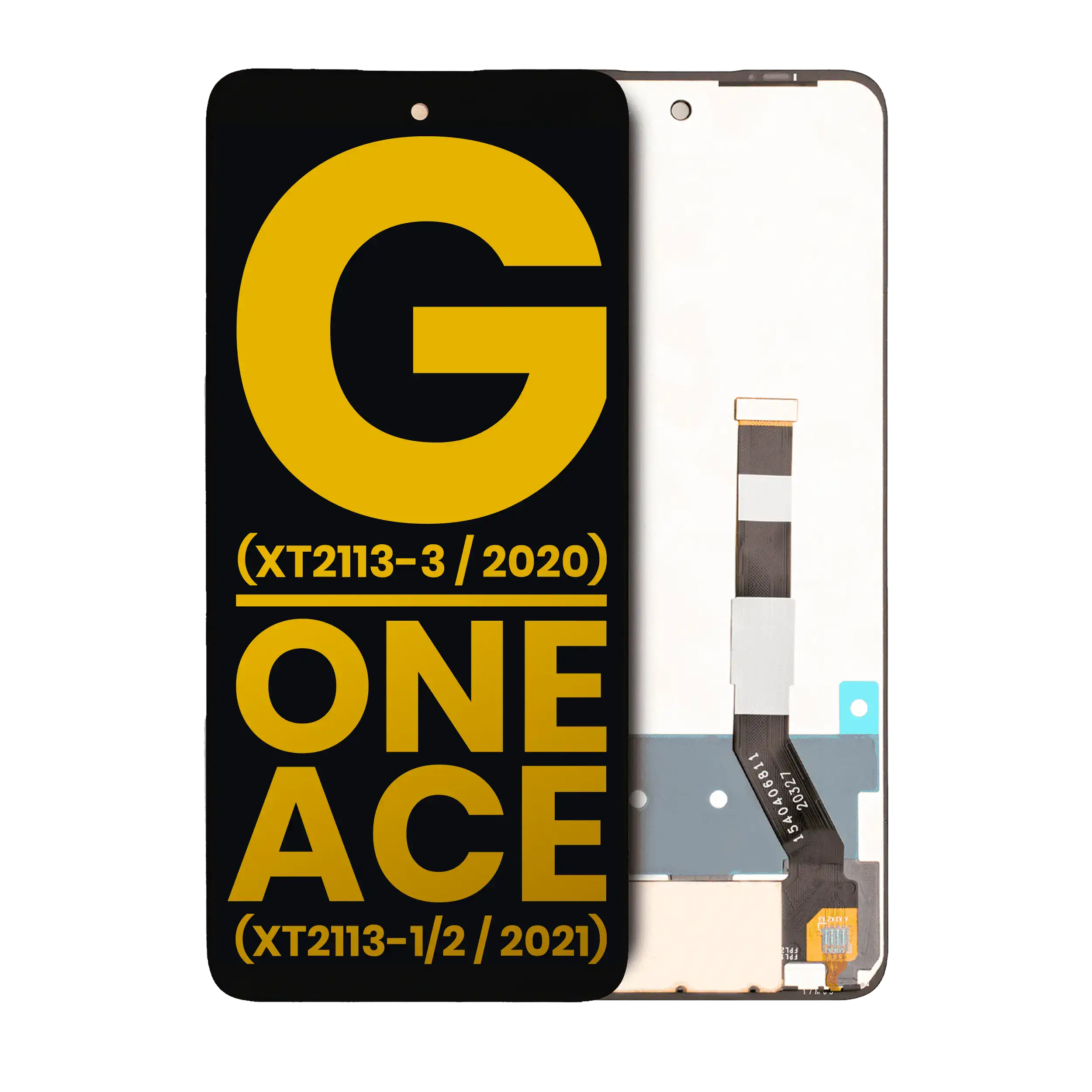 LCD Display without Frame for Motorola Moto G 5G (XT2113-3 / 2020) / One 5G Ace (XT2113-1/2 / 2021) (Refurbished) (All Colors)