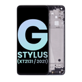 Original Motorola LCD Display with Frame for Moto G Stylus 5G (XT2131 / 2021) – Cosmic Emerald