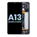 LCD-Display mit Rahmen für Samsung Galaxy A13 5G Service Pack