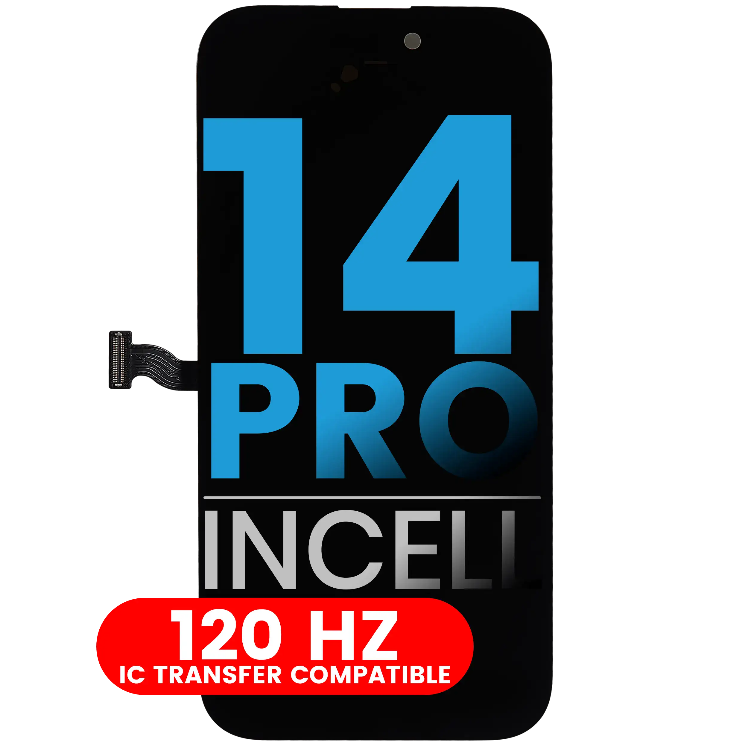 LCD Display for iPhone 14 Pro (Aftermarket: AQ7 / Incell) (120Hz)