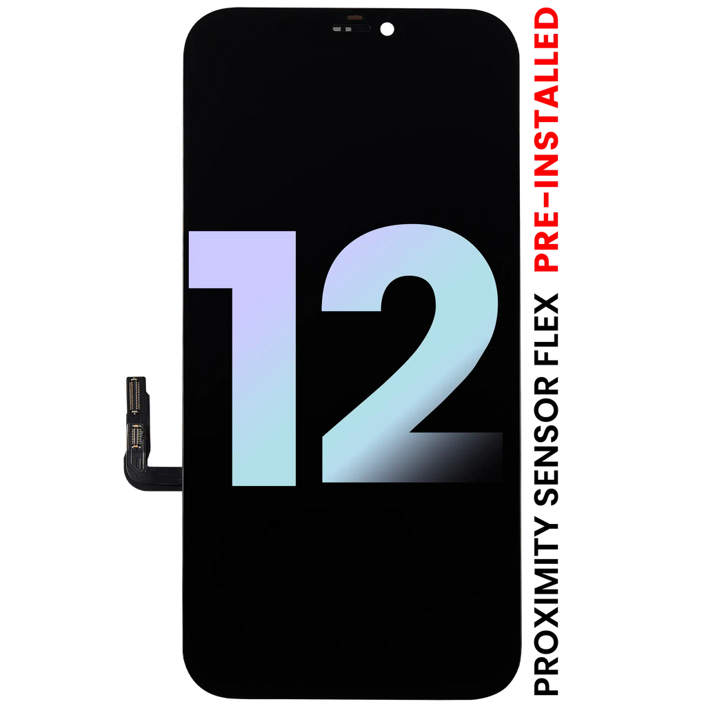 OLED-Display mit Näherungssensor Flex für iPhone 12 (Service Pack)