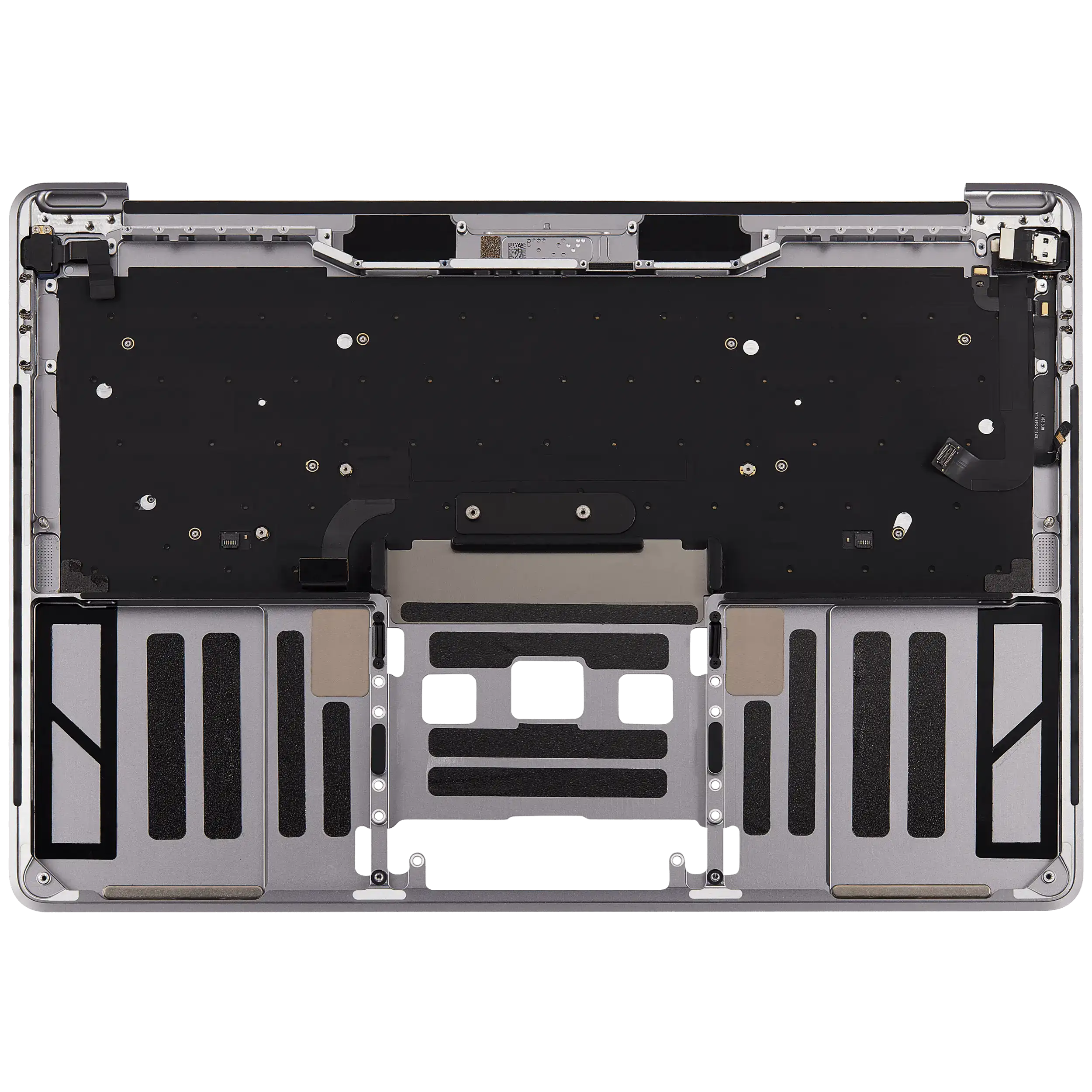 Top Case mit US-Tastatur für MacBook Pro 13" A1706 Space Grau OEM Neuwertig