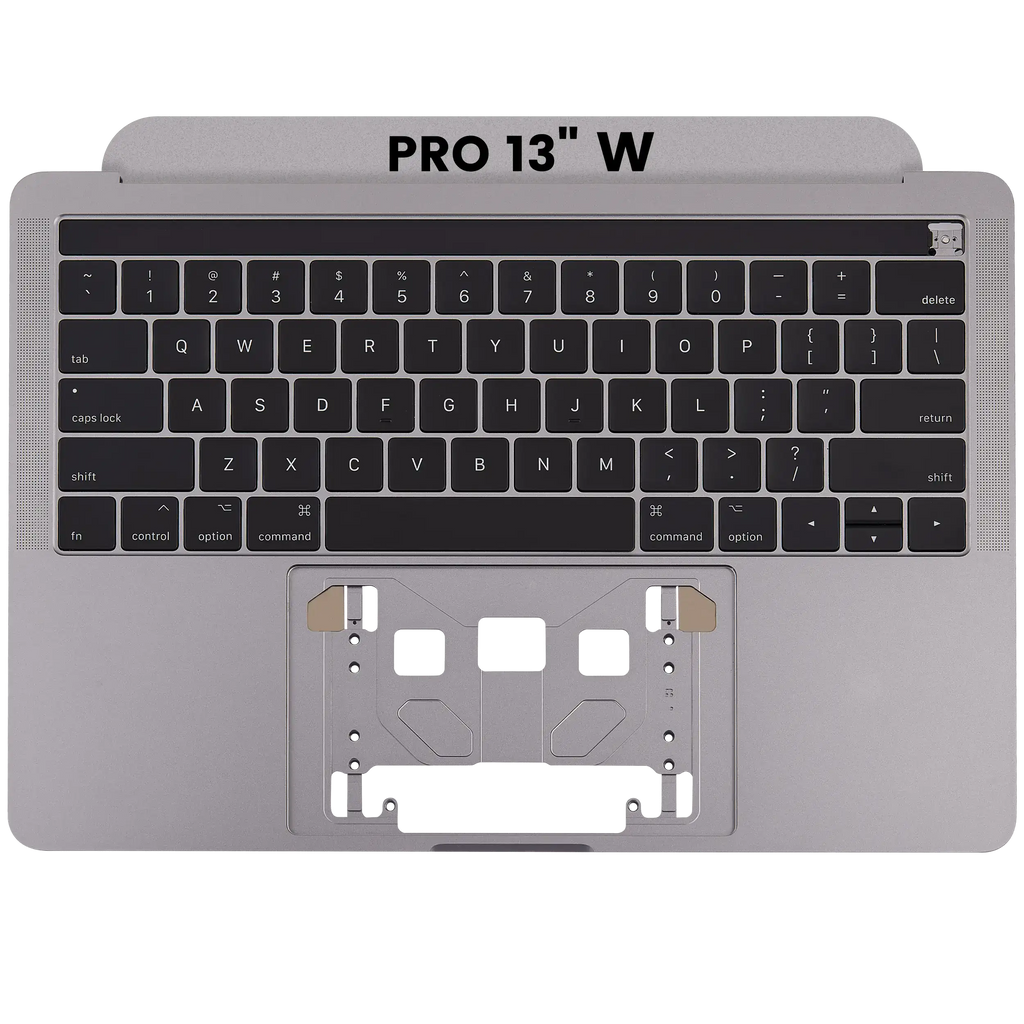 Top Case mit US-Tastatur für MacBook Pro 13" A1706 Space Grau OEM Neuwertig