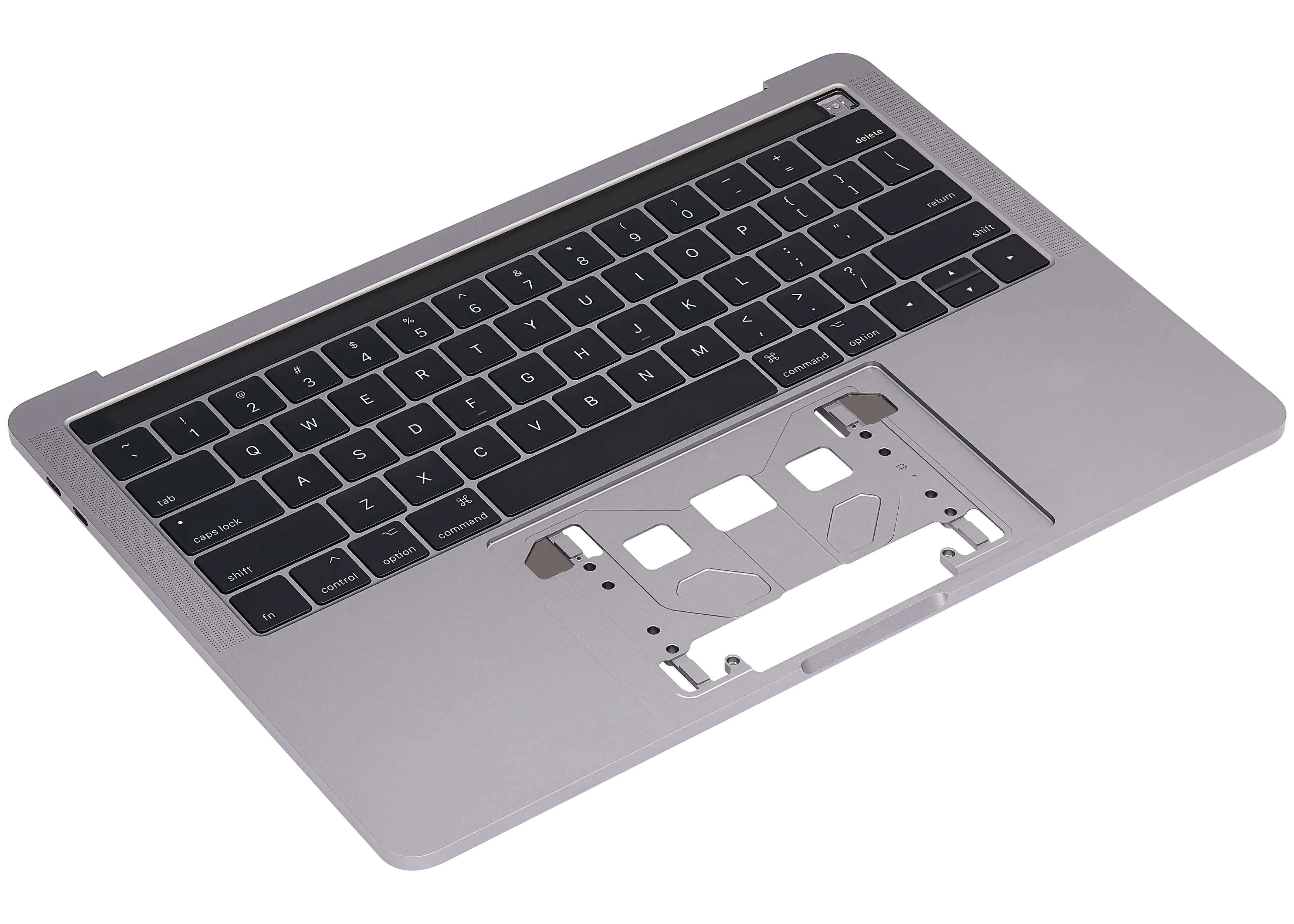 Top Case mit US-Tastatur für MacBook Pro 13" A1706 Space Grau OEM Neuwertig