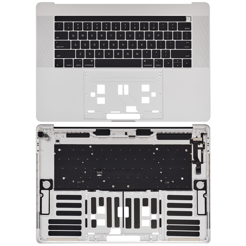 Top Case Tastatur Apple MacBook Pro 15 Zoll A1707 Silber OEM neuwertig