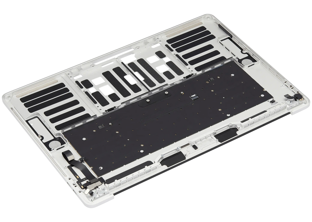 Top Case Tastatur Apple MacBook Pro 15 Zoll A1707 Silber OEM neuwertig