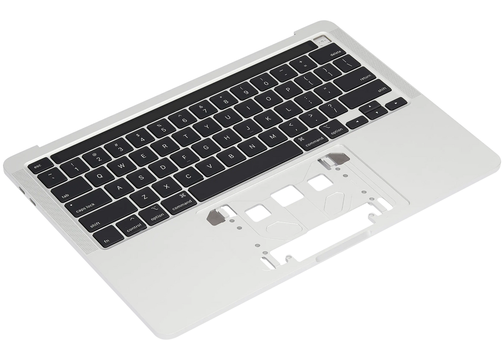 Top Case mit Tastatur für MacBook Pro 13" A2251 (2020) (US-Tastatur) (Silber)