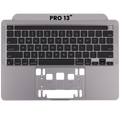 Top Case mit Tastatur für MacBook Pro 13" A2338 (2020) – US English (Space Grau)