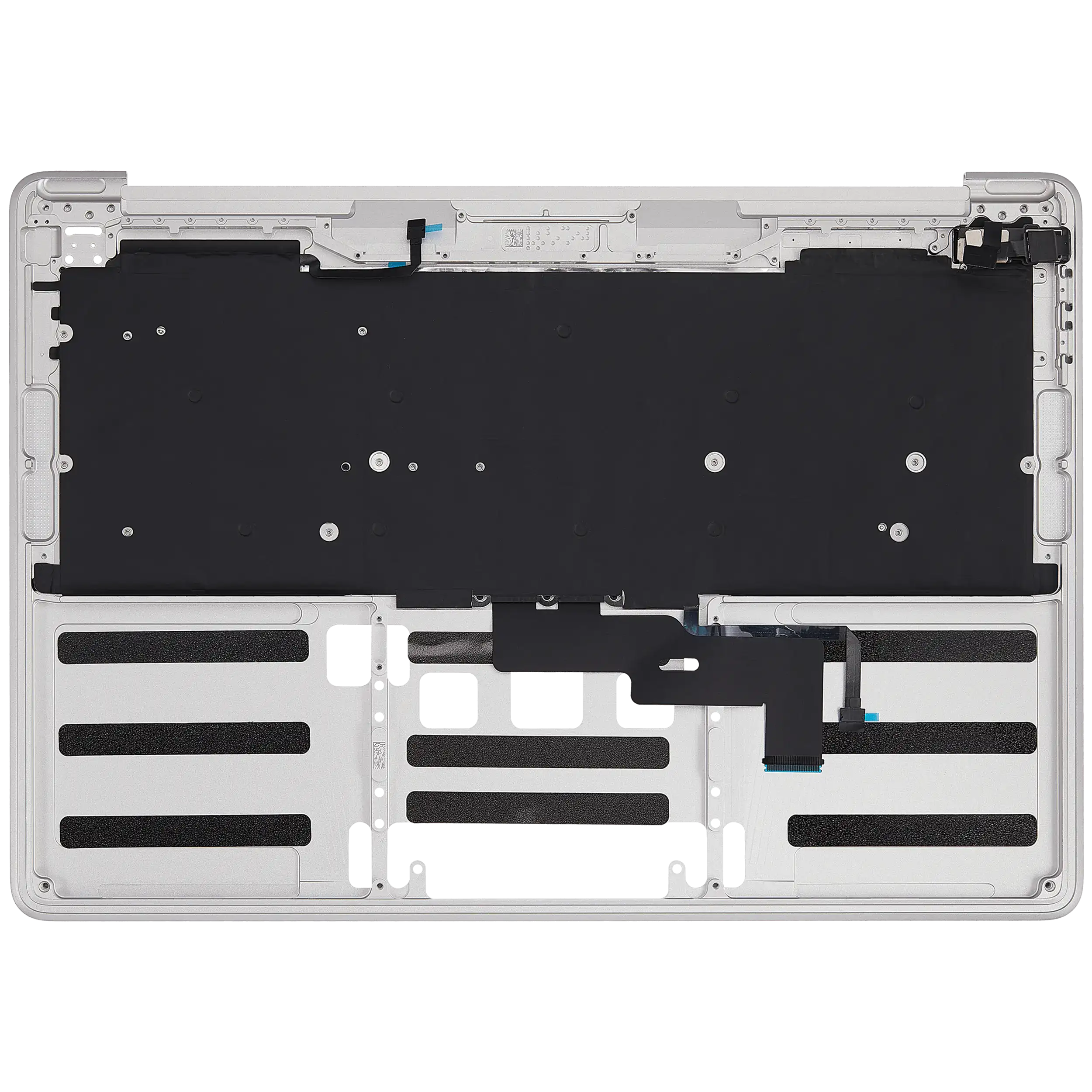 Top Case m. Tastatur f. MacBook Pro 13 A2289, US-Tastatur, Silber, OEM Neuwertig