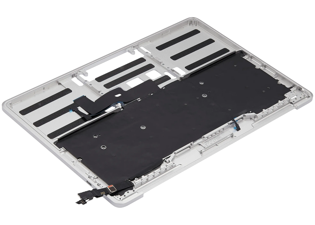 Top Case m. Tastatur f. MacBook Pro 13 A2289, US-Tastatur, Silber, OEM Neuwertig