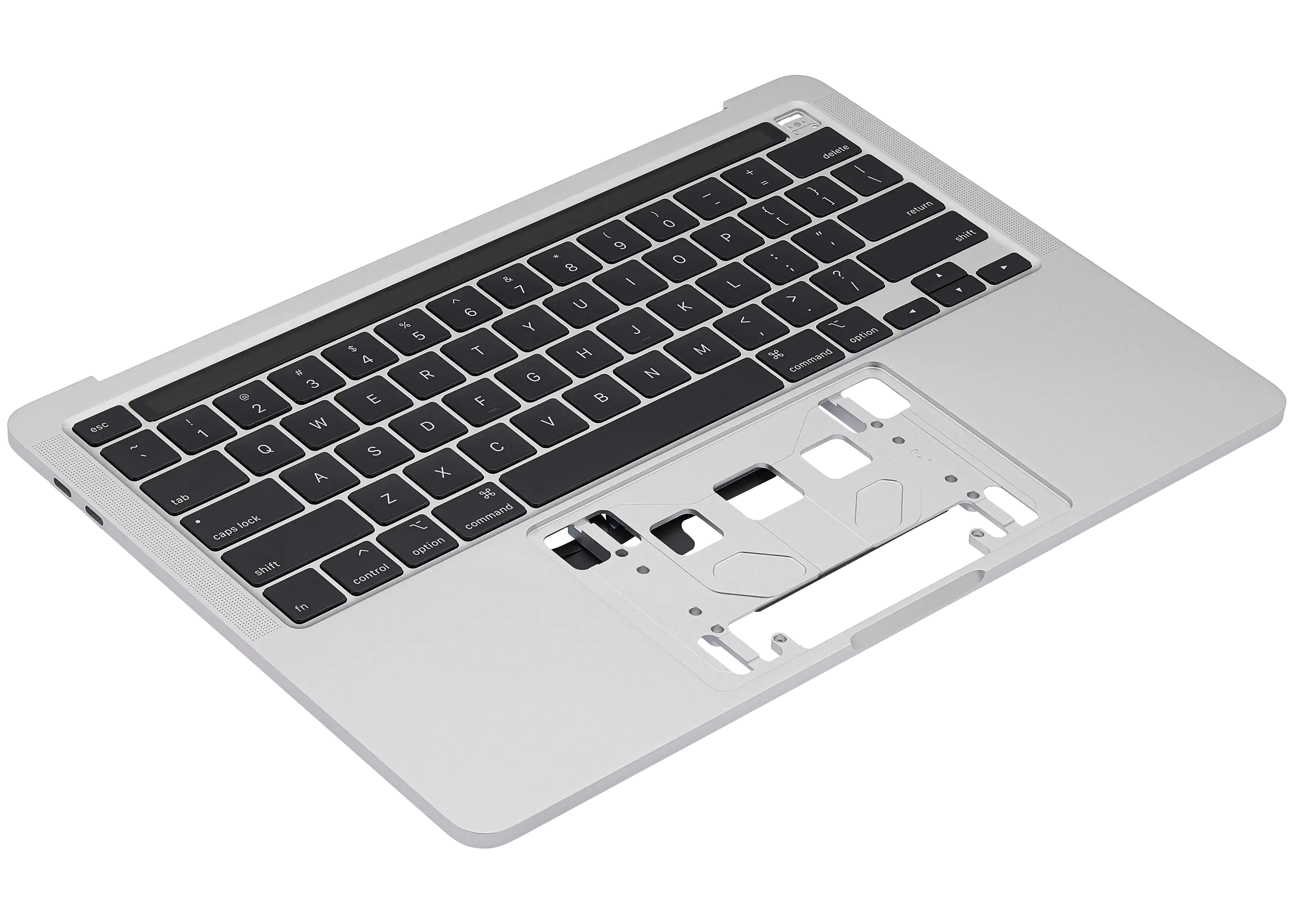 Top Case m. Tastatur f. MacBook Pro 13 A2289, US-Tastatur, Silber, OEM Neuwertig