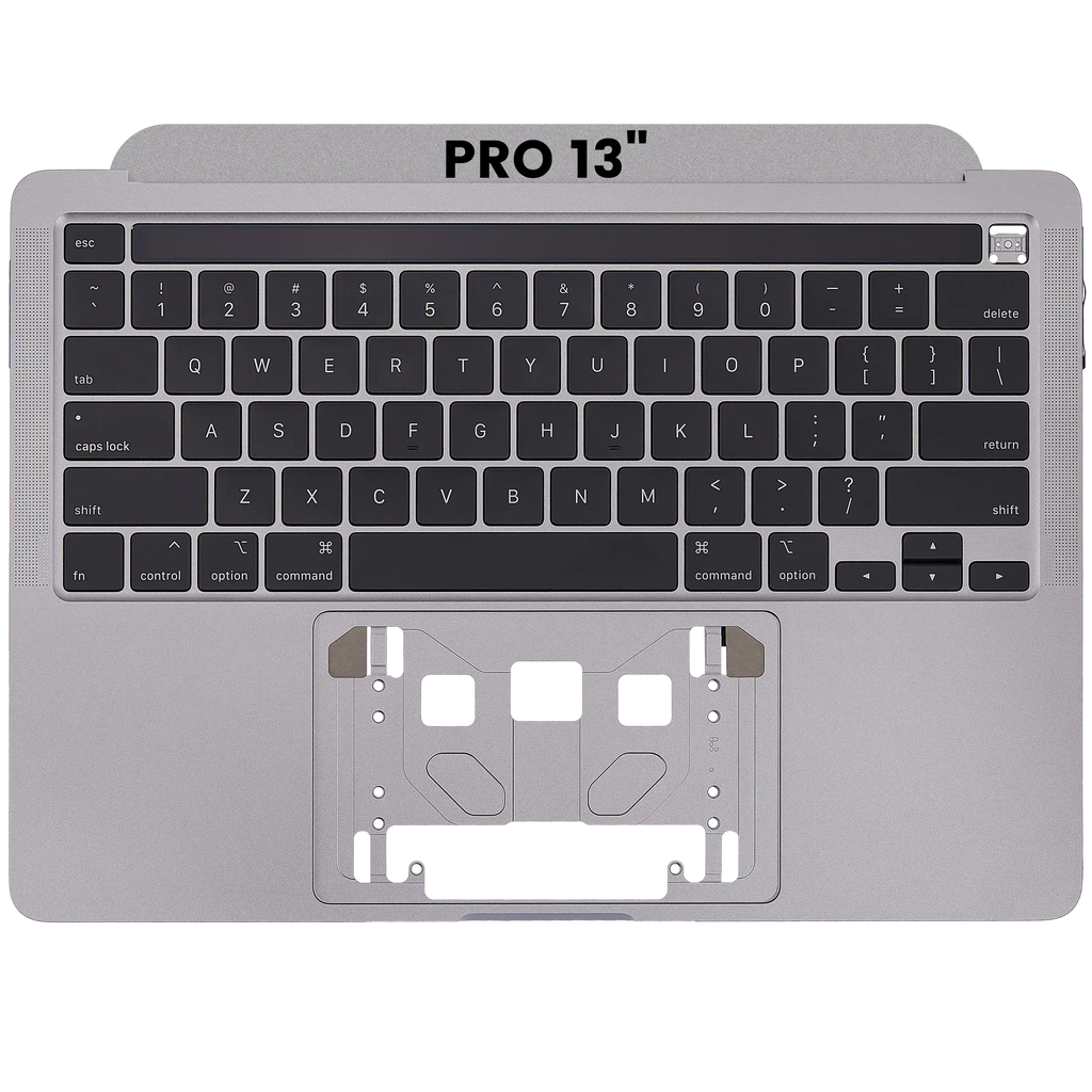 Top Case with Keyboard for MacBook Pro 13" A2251 (2020) US Keyboard Space Gray