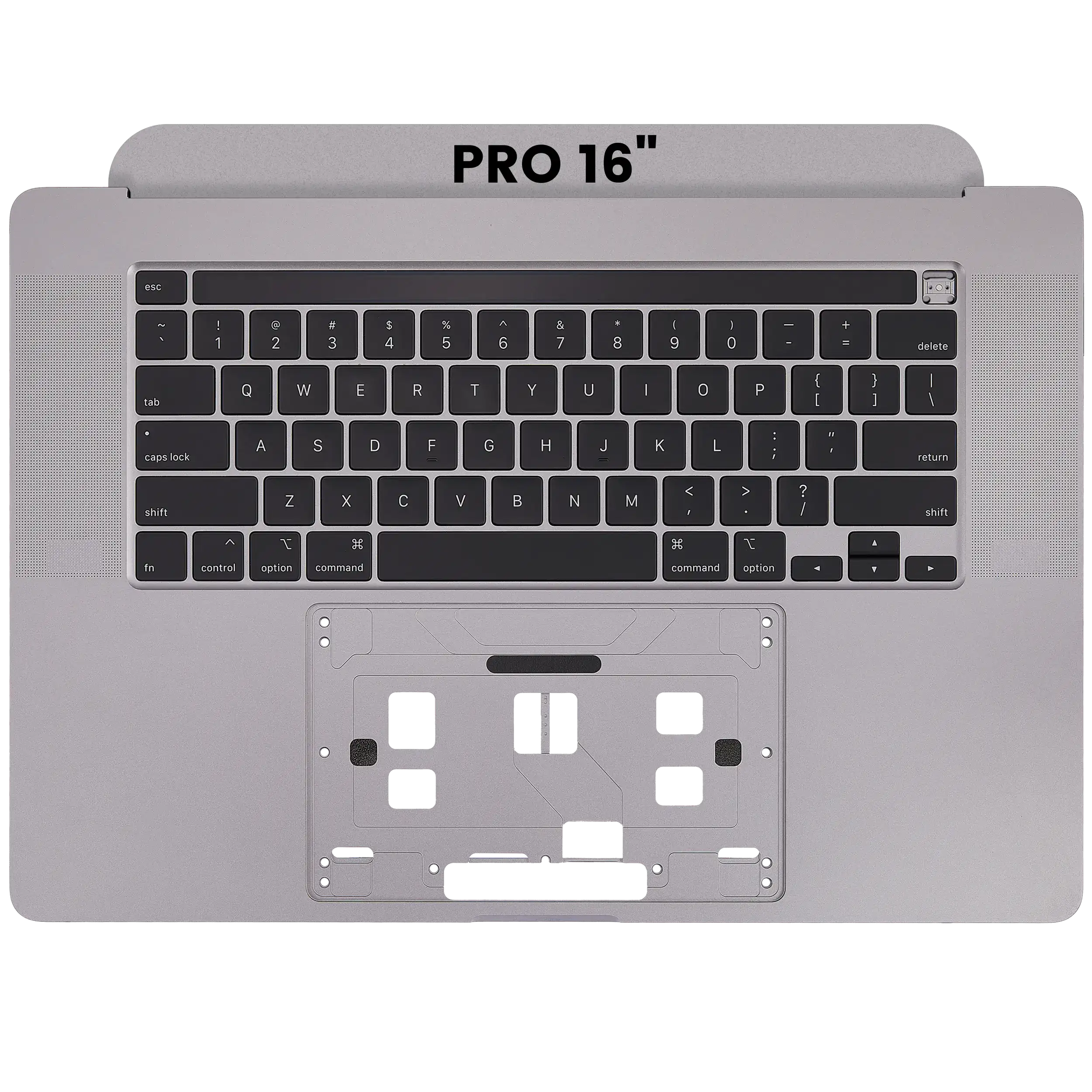 Top Case Tastatur MacBook Pro 16 A2141 Gebrauchter Ausbau/Pull Space Grau US