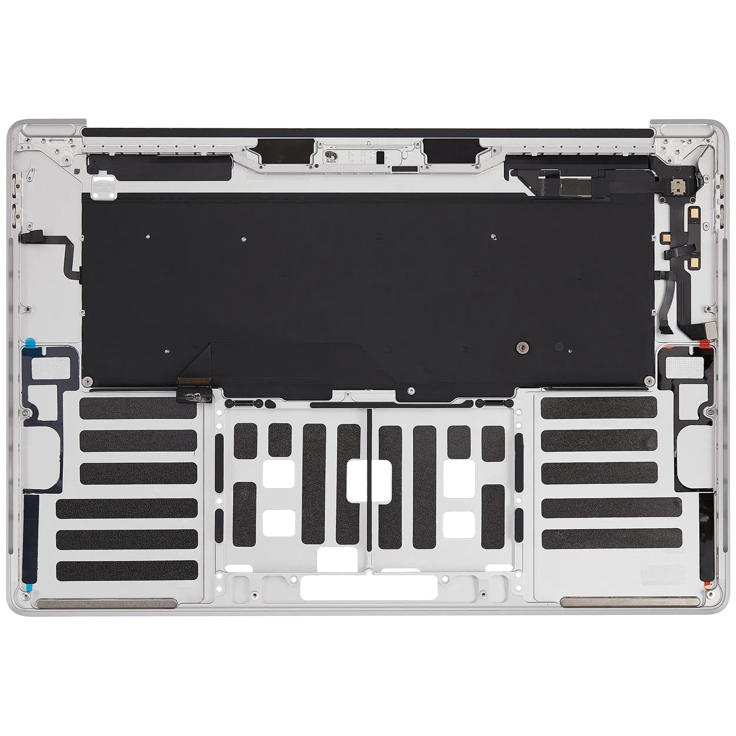 Top Case mit US-Tastatur für MacBook Pro 16" A2141 (2019) Silber OEM Neu