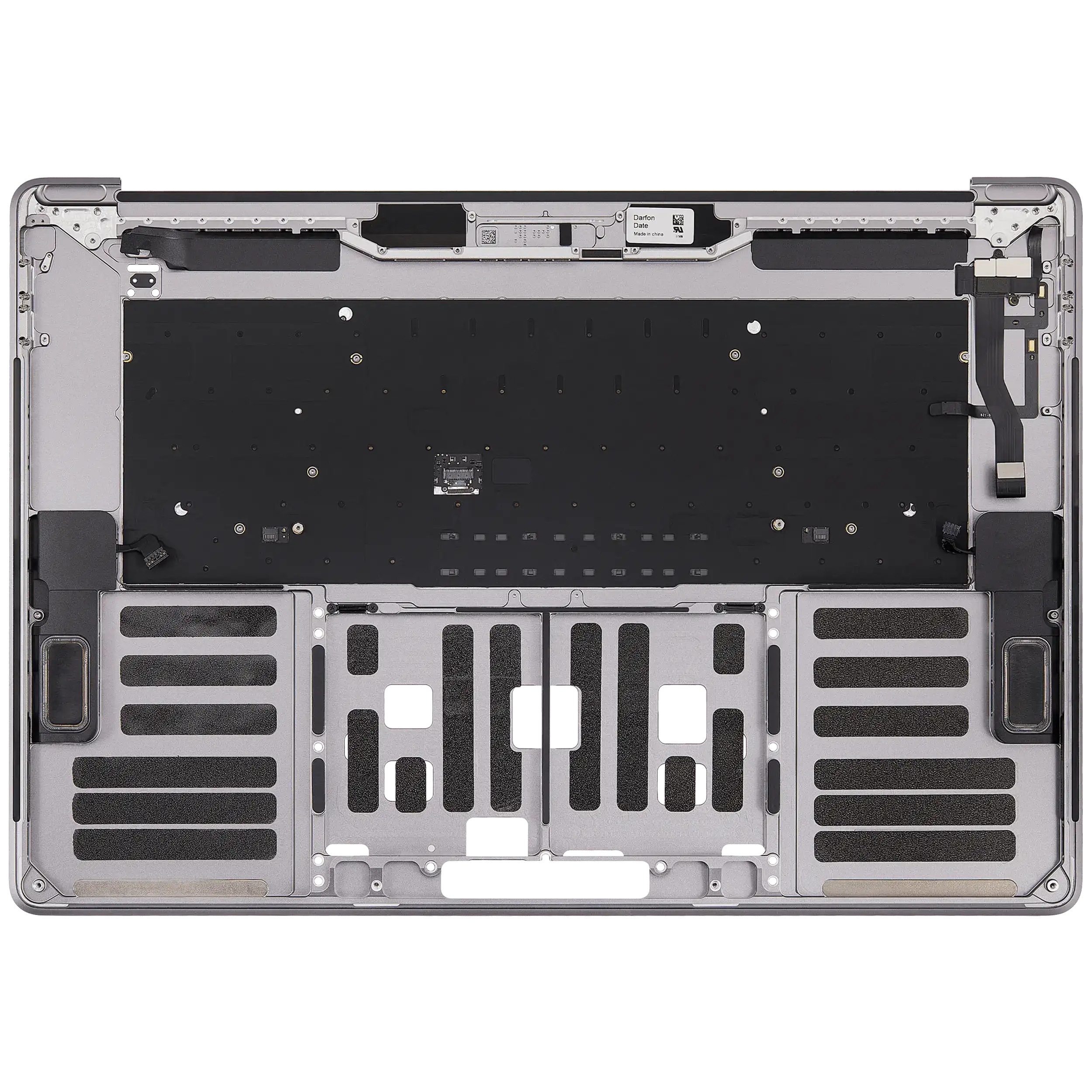 Top Case m. Tastatur f. MacBook Pro 15" A1990 Space Grau US Gebrauchter Ausbau/Pull wie neu