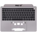 Top Case mit Tastatur für MacBook Pro 13" A1989 Spacegrau OEM Neu US-Tastatur