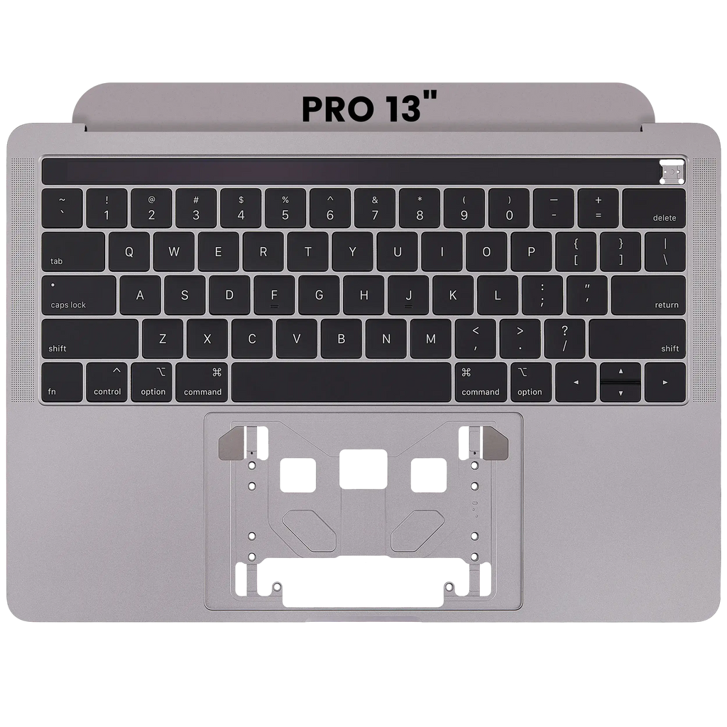 Top Case mit Tastatur für MacBook Pro 13" A1989 Spacegrau OEM Neu US-Tastatur