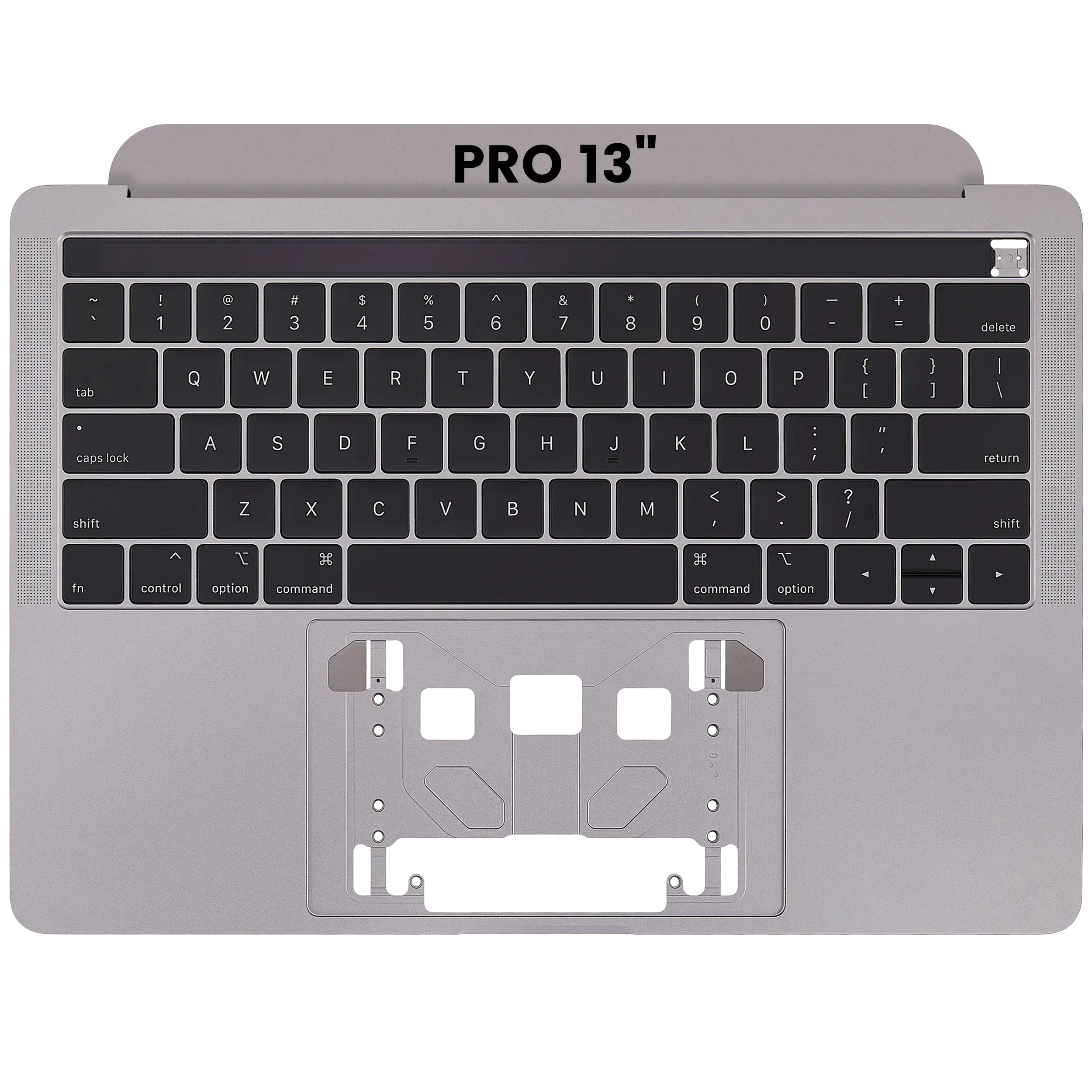 Top Case mit Tastatur für MacBook Pro 13" A1989 Spacegrau OEM Neu US-Tastatur
