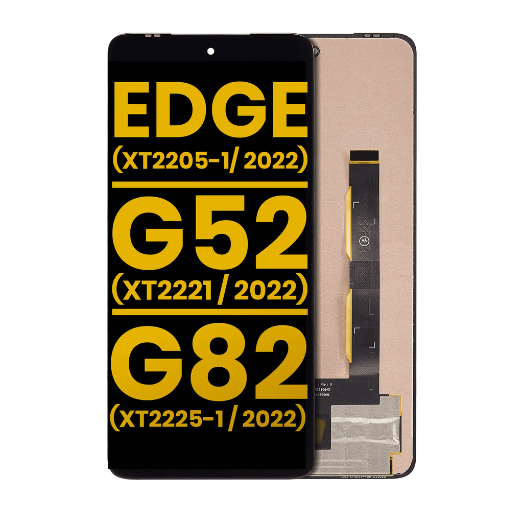 OLED display without frame for Motorola Moto Edge (XT2205-1/2022) / G52 (XT2221/2022) / G82 5G (XT2225-1/2022) (refurbished, all colors)