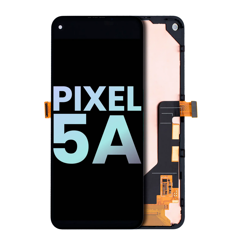 OLED Display with Frame for Google Pixel 5A 5G (Original OEM) (Black)