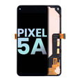OLED-Display mit Rahmen für Google Pixel 5A 5G (Original OEM) (Schwarz)