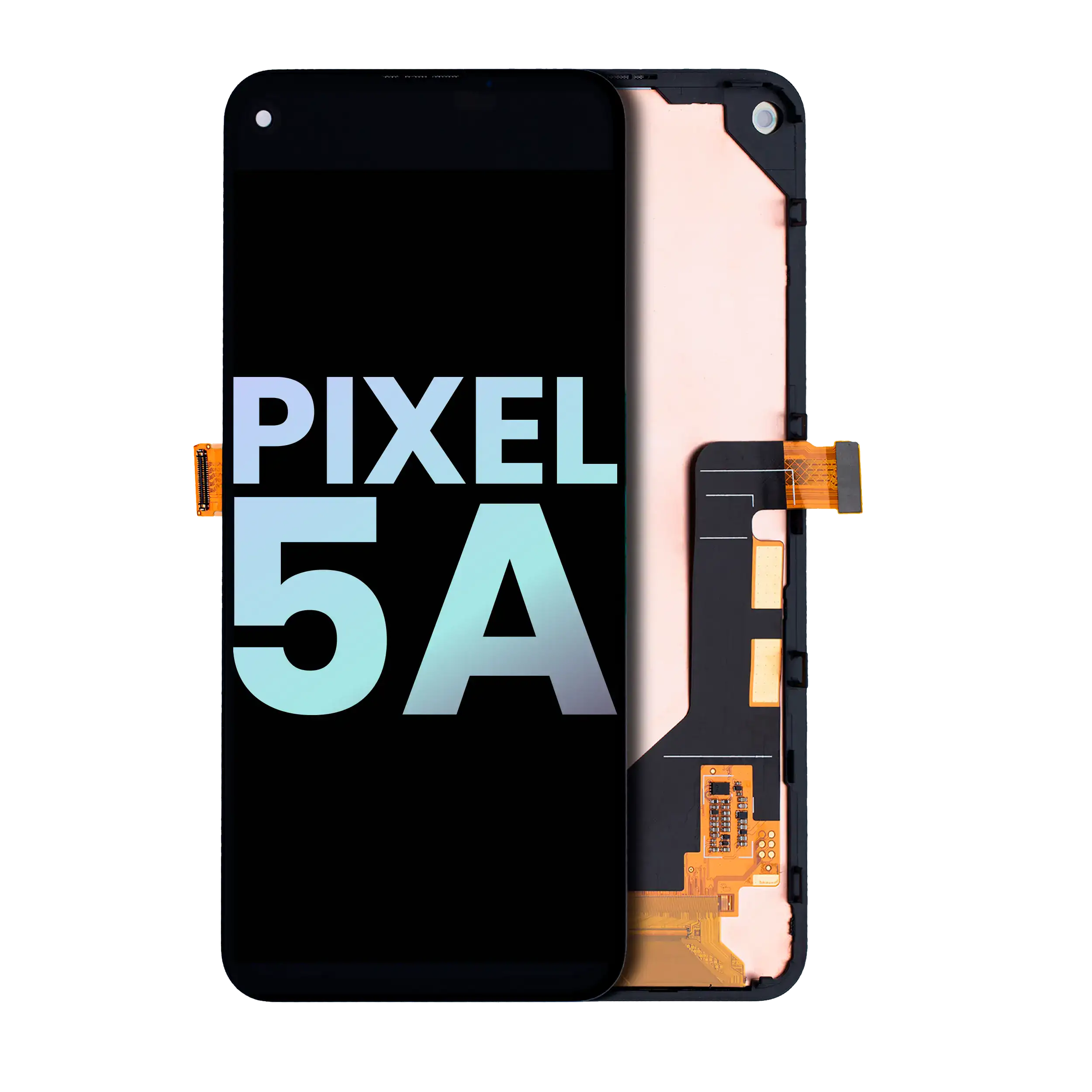 OLED Display with Frame for Google Pixel 5A 5G (Original OEM) (Black)