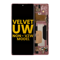 OLED-Display mit Rahmen LG Velvet 5G Refurbished Rot