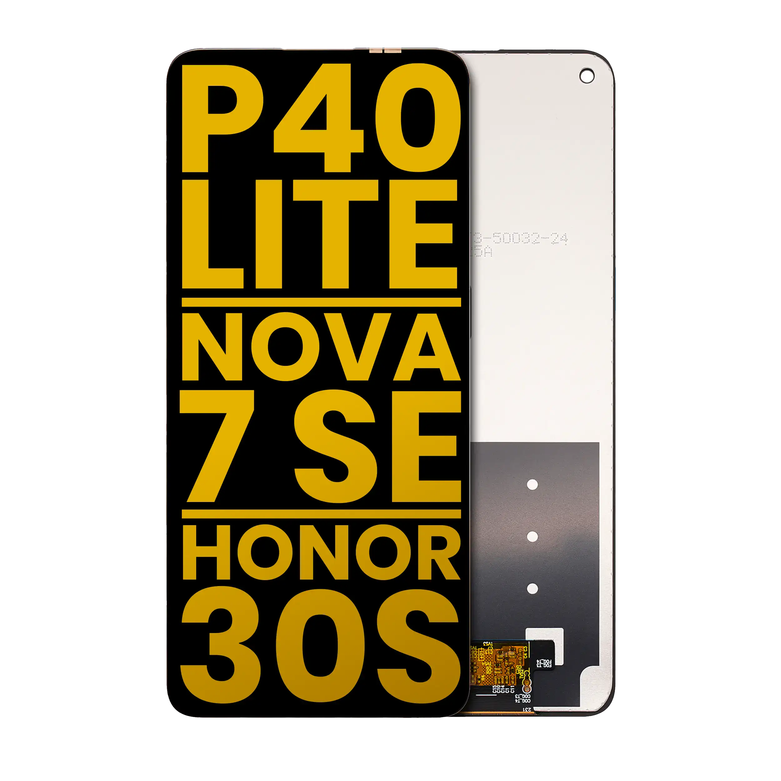LCD-Display ohne Rahmen f.Huawei P40 Lite 5G/Nova 7 SE/Honor30S(Generalüberholt)